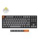 Εικόνα της Πληκτρολόγιο Keychron K8 Max QMK TKL Wireless RGB Hot-Swappable Aluminum Banana Switches (US) K8M-J4