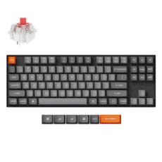 Εικόνα της Πληκτρολόγιο Keychron K8 Max QMK TKL Wireless RGB Red Switches (US) K8M-B1