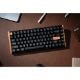 Εικόνα της Πληκτρολόγιο Keychron K2 HE 75% Wireless Magnetic Purple Switches (US) Special Wood Edition Black K2H-F1