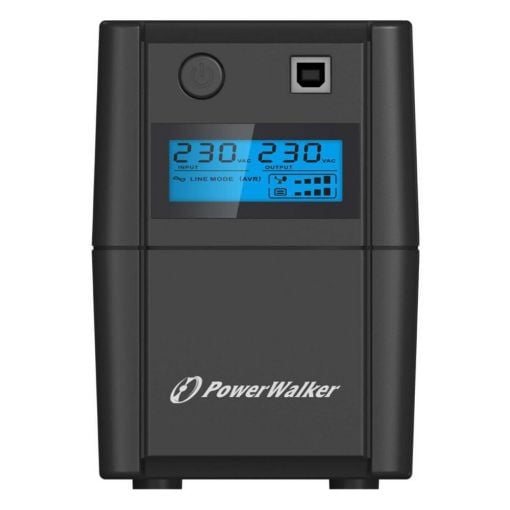 Εικόνα της UPS PowerWalker VI 650 SHL LCD Line-Interactive 650VA/360W 2 Schuko 10120095