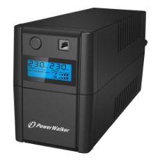 Εικόνα της UPS PowerWalker VI 650 SHL LCD Line-Interactive 650VA/360W 2 Schuko 10120095