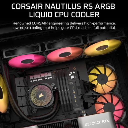 Εικόνα της Corsair Nautilus 360 RS ARGB Black CW-9060093-WW
