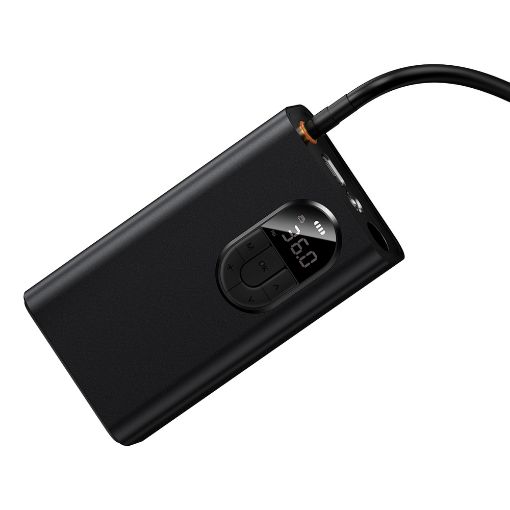 Εικόνα της Τρόμπα Αυτοκινήτου Baseus Energy Source Inflator Pump Cluster 2000mAh 12V 150psi Black C11140500113-B1