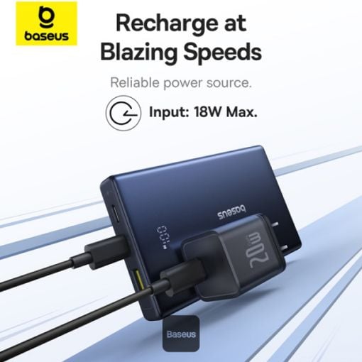 Εικόνα της Power Bank Baseus PicoGo 10000mAh 20W Cosmic Black P10076801123-00