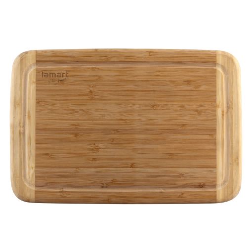 Εικόνα της Επιφάνεια Κοπής Lamart Bamboo 30x20x1,9cm Καφέ LT2141