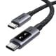 Εικόνα της Καλώδιο Ugreen L509 USB-C to USB-C 100W 1m Black/Gray 35501