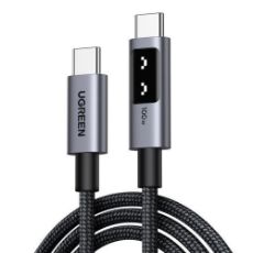 Εικόνα της Καλώδιο Ugreen L509 USB-C to USB-C 100W 1m Black/Gray 35501