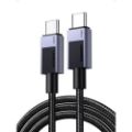 Εικόνα της Καλώδιο Ugreen US567 USB-C to USB-C 1m 240W Black/Gray 45067