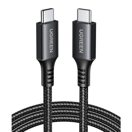 Εικόνα της Καλώδιο Ugreen US567 USB-C to USB-C 1m 60W Black 15373