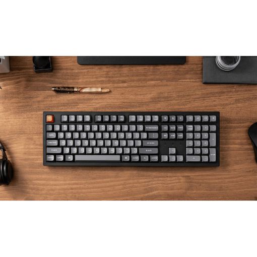 Εικόνα της Πληκτρολόγιο Keychron K10 Max QMK Full Wireless RGB Hot-Swappable Red Switches (US) K10M-H1