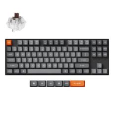 Εικόνα της Πληκτρολόγιο Keychron K8 Max QMK TKL Wireless RGB Brown Switches (US) K8M-B3