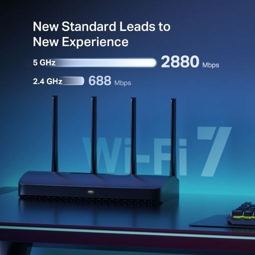 Εικόνα της Router Mercusys MR27BE Wi-Fi 7 BE3600 Dual-Band