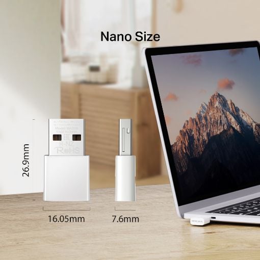 Εικόνα της Wi-Fi USB Adapter Mercusys MA30N Nano AC1300