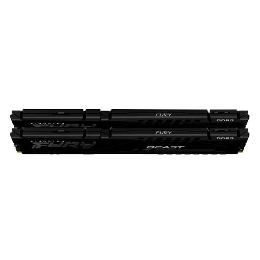 Εικόνα της Ram Kingston Fury Beast 32GB (2 x 16GB) DDR5-6000MHz CL30 Black KF560C30BBEK2-32