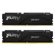 Εικόνα της Ram Kingston Fury Beast 32GB (2 x 16GB) DDR5-6000MHz CL30 Black KF560C30BBEK2-32