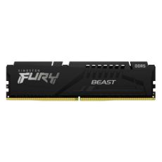 Εικόνα της Ram Kingston Fury Beast 16GB DDR5-6000MHz CL30 Black KF560C30BBE-16
