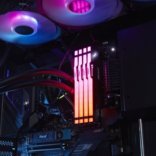 Εικόνα της Ram Kingston Fury Beast RGB 32GB (2 x 16GB) DDR5-6400MHz CL32 Black KF564C32BBEAK2-32