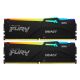 Εικόνα της Ram Kingston Fury Beast RGB 32GB (2 x 16GB) DDR5-6400MHz CL32 Black KF564C32BBEAK2-32