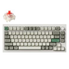 Εικόνα της Πληκτρολόγιο Keychron Q1 Max QMK/VIA 75% Wireless Red Switches (US) Shell White Q1M-P1