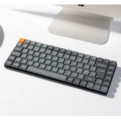 Εικόνα της Πληκτρολόγιο Keychron K3 Max QMK/VIA 75% Wireless RGB Red Switches (US) K3M-H1