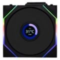 Εικόνα της Case Fan Lian Li UniFan TL Wireless LCD 120 Black G99.12TLLCD1W1B.00