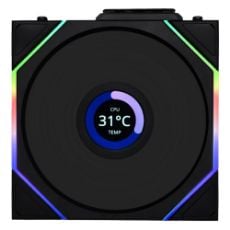 Εικόνα της Case Fan Lian Li UniFan TL Wireless LCD 120 Black G99.12TLLCD1W1B.00