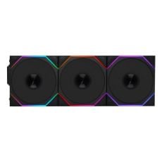 Εικόνα της Case Fan Lian Li UniFan TL Wireless 120 Black (3-pack with Controller) G99.12TL1W3B.00