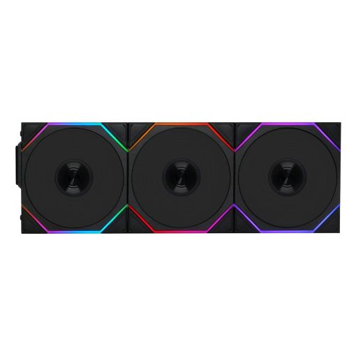 Εικόνα της Case Fan Lian Li UniFan TL Wireless 120 Black (3-pack with Controller) G99.12TL1W3B.00