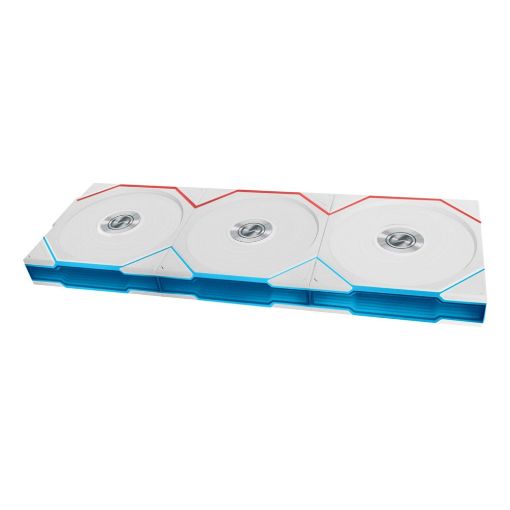 Εικόνα της Case Fan Lian Li UniFan TL Wireless 120 Reverse White (3-pack with Controller) G99.12RTL1W3W.00