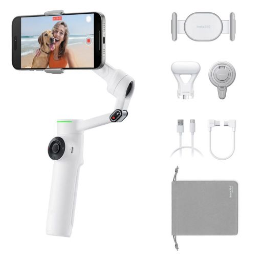 Εικόνα της Smartphone Gimbal Insta360 Flow 2 Pro Type-C Creator Bundle White CINSABQB/Flow205
