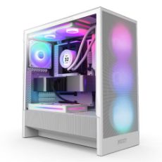 Εικόνα της NZXT H5 Flow RGB Tempered Glass White (2024) CC-H52FW-R1