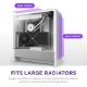Εικόνα της NZXT H5 Flow Tempered Glass White (2024) CC-H52FW-01