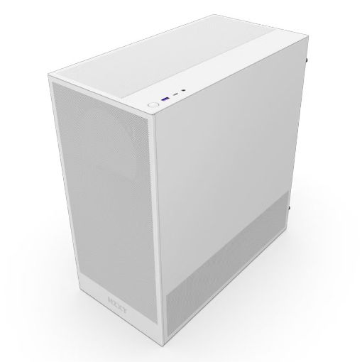 Εικόνα της NZXT H5 Flow Tempered Glass White (2024) CC-H52FW-01
