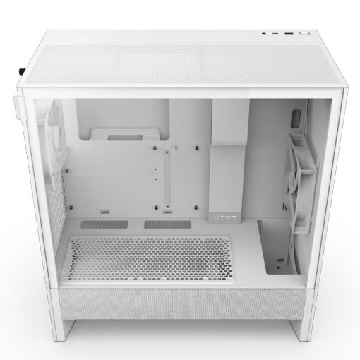 Εικόνα της NZXT H5 Flow Tempered Glass White (2024) CC-H52FW-01