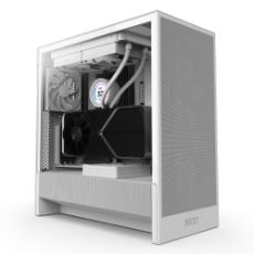 Εικόνα της NZXT H5 Flow Tempered Glass White (2024) CC-H52FW-01