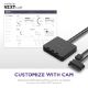 Εικόνα της Case Fan NZXT F120 RGB Duo 120mm & Controller (3-Pack) White RF-D12TF-W1