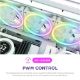 Εικόνα της Case Fan NZXT F120 RGB Duo 120mm & Controller (3-Pack) White RF-D12TF-W1