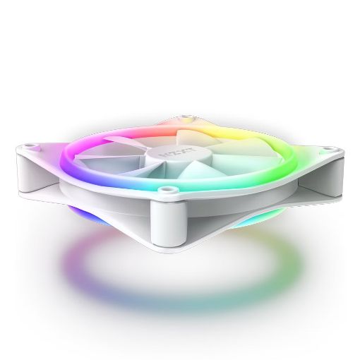 Εικόνα της Case Fan NZXT F120 RGB Duo 120mm & Controller (3-Pack) White RF-D12TF-W1
