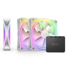Εικόνα της Case Fan NZXT F120 RGB Duo 120mm & Controller (3-Pack) White RF-D12TF-W1