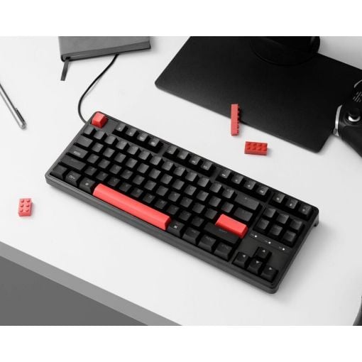 Εικόνα της Πληκτρολόγιο Keychron C3 Pro QMK/VIA TKL Wired Red Switches (US) C3P-H1