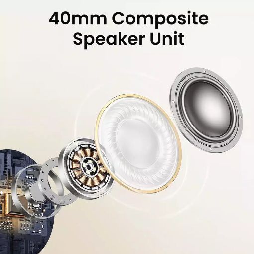 Εικόνα της Headset Ugreen HP202 HiTune Max5 Bluetooth Hybrid ANC White 15809