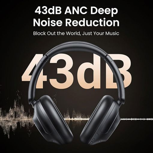 Εικόνα της Headset Ugreen HP202 HiTune Max5 Bluetooth Hybrid ANC Black 25255