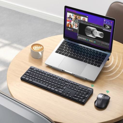 Εικόνα της Πληκτρολόγιο-Ποντίκι Ugreen MK006 Wireless Black US 15659