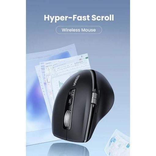 Εικόνα της Ποντίκι Ugreen M751 Wireless 2.4 GHz & Bluetooth Black 45792