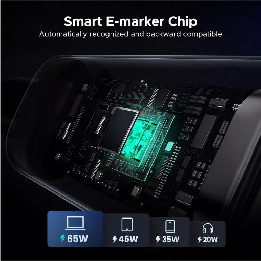 Εικόνα της Καλώδιο Ugreen L509 USB-C to USB-C 100W 3m Black/Gray 35513