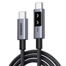 Εικόνα της Καλώδιο Ugreen L509 USB-C to USB-C 100W 3m Black/Gray 35513