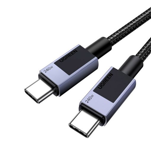 Εικόνα της Καλώδιο Ugreen L513 USB-C to USB-C 240W 2m Space Gray 45068