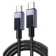 Εικόνα της Καλώδιο Ugreen L513 USB-C to USB-C 240W 2m Space Gray 45068