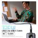Εικόνα της Καλώδιο Ugreen L509 USB-C to USB-C 100W 2m Black/Gray 35512
