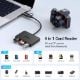 Εικόνα της Docking Station Ugreen CM812 4in1 Card Reader USB-C/USB-A Gray 45167